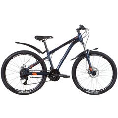 Горный велосипед ST 26 Discovery Trek AM DD, рама 13, blue n black, 2022